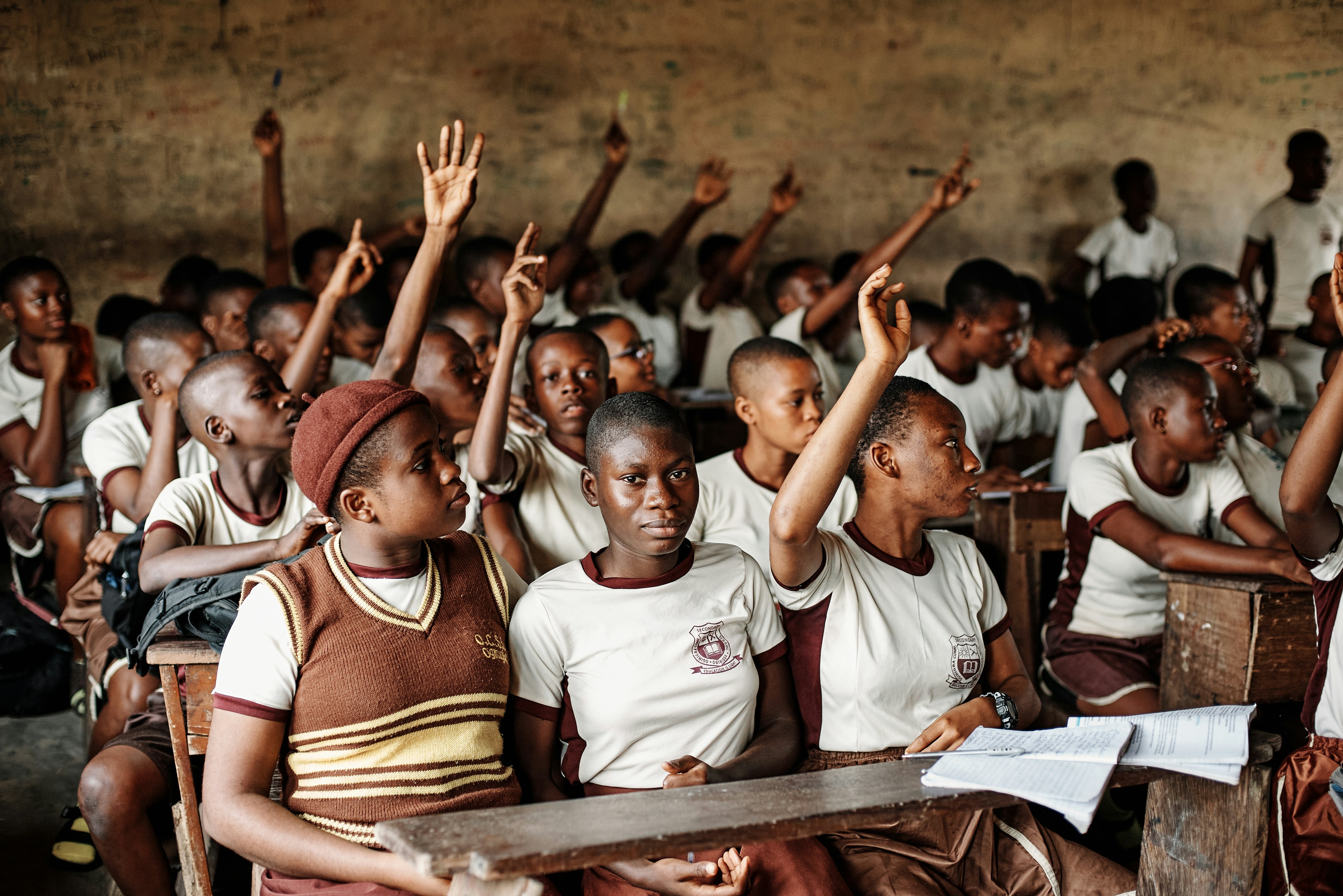 Students in classroom